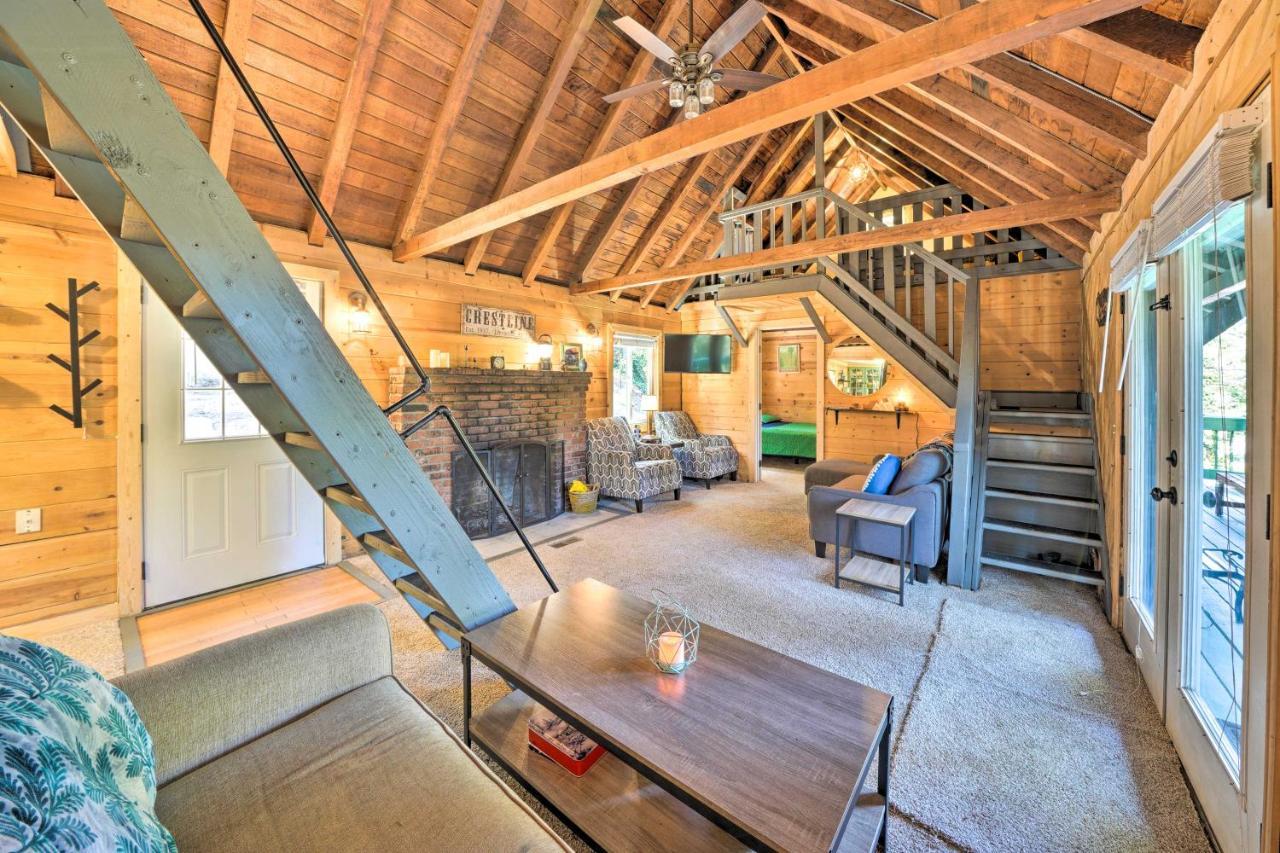 Villa Crestline Cabin About 1 Mi To Lake, Town, Trails! Extérieur photo
